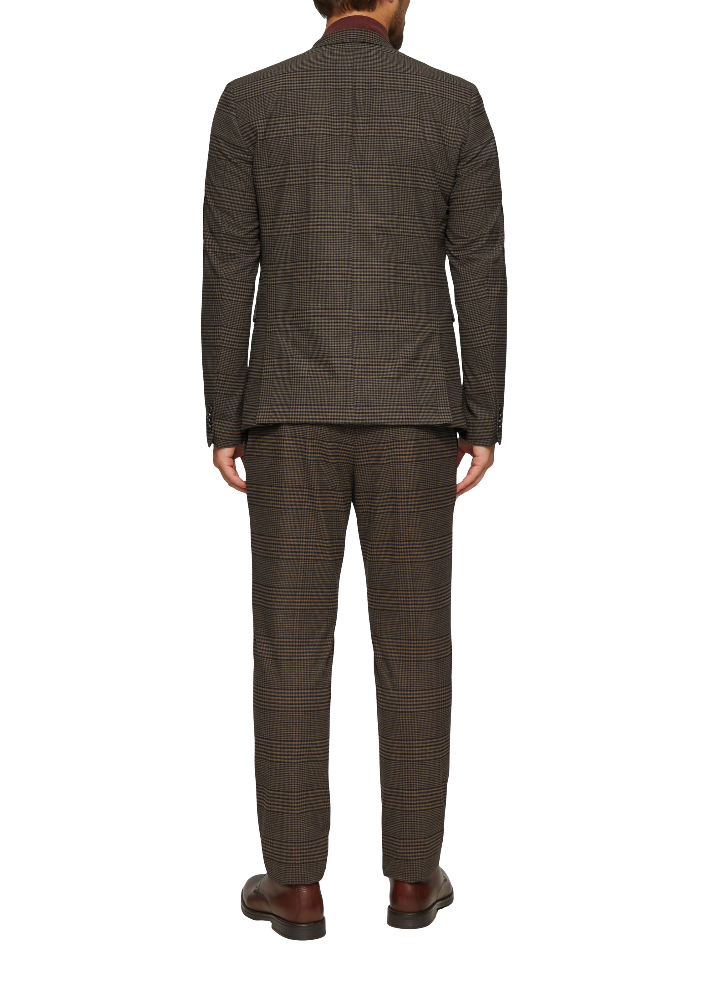 s.Oliver BLACK LABEL Regular fit Colbert in Bruin