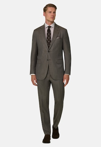 Boggi Milano Regular Anzug in Grau: Vorderseite