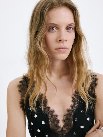 MANGO Mekko 'Silveri' värissä musta