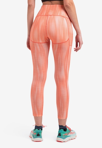 ICEBREAKER Skinny Športne hlače 'Fastray II' | oranžna barva