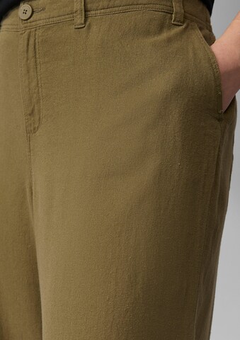 QS Loosefit Broek in Groen