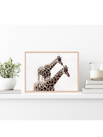 Liv Corday Bild 'Giraffes Couple' in Braun