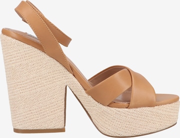 STEVE MADDEN - Sandalias con hebilla en marrón