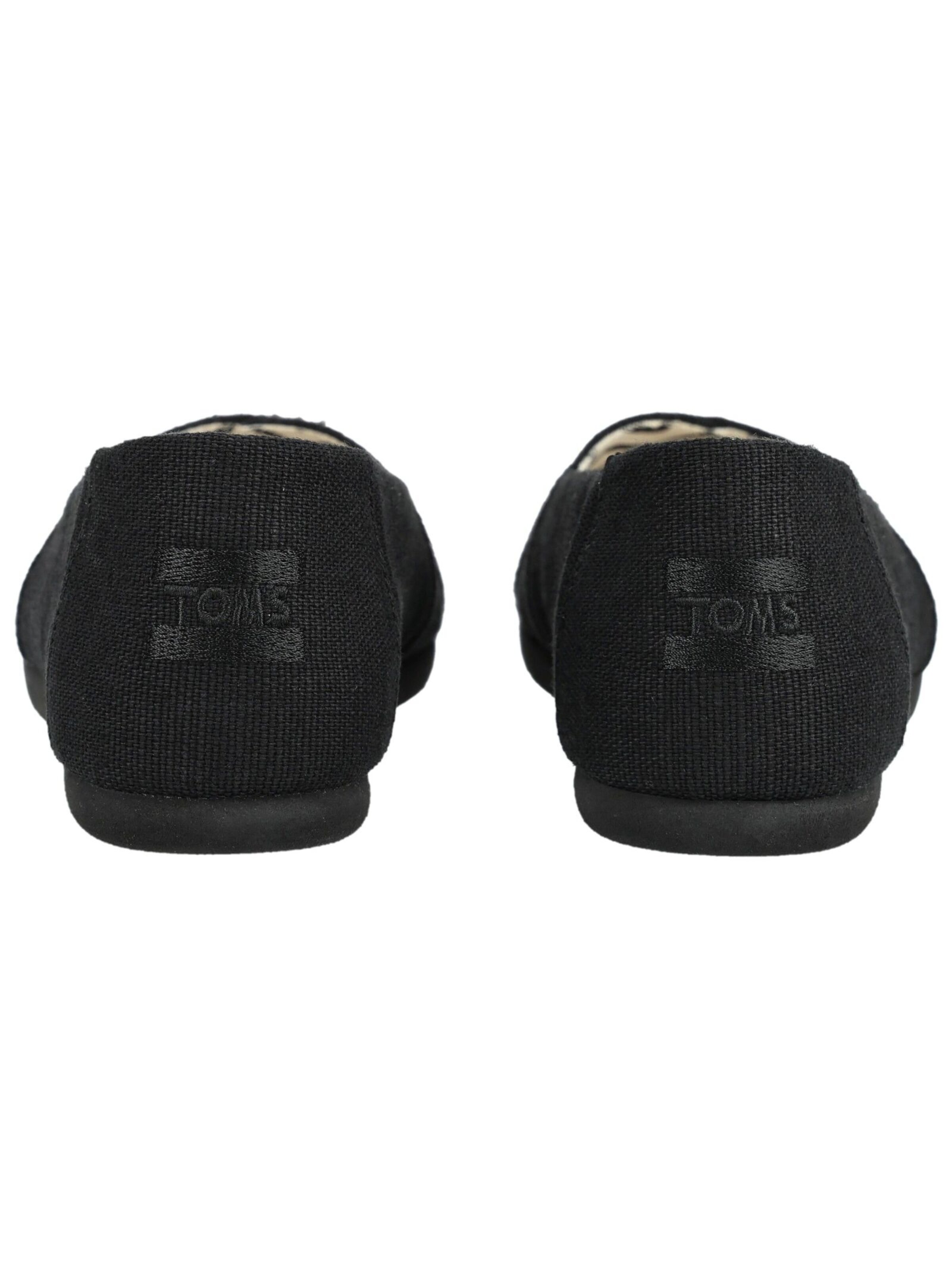 TOMS Ballerina in Zwart
