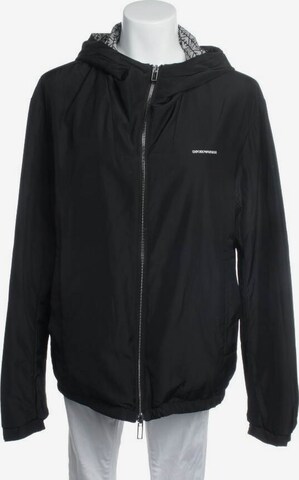 Emporio Armani Jacket & Coat in M-L in Black: front