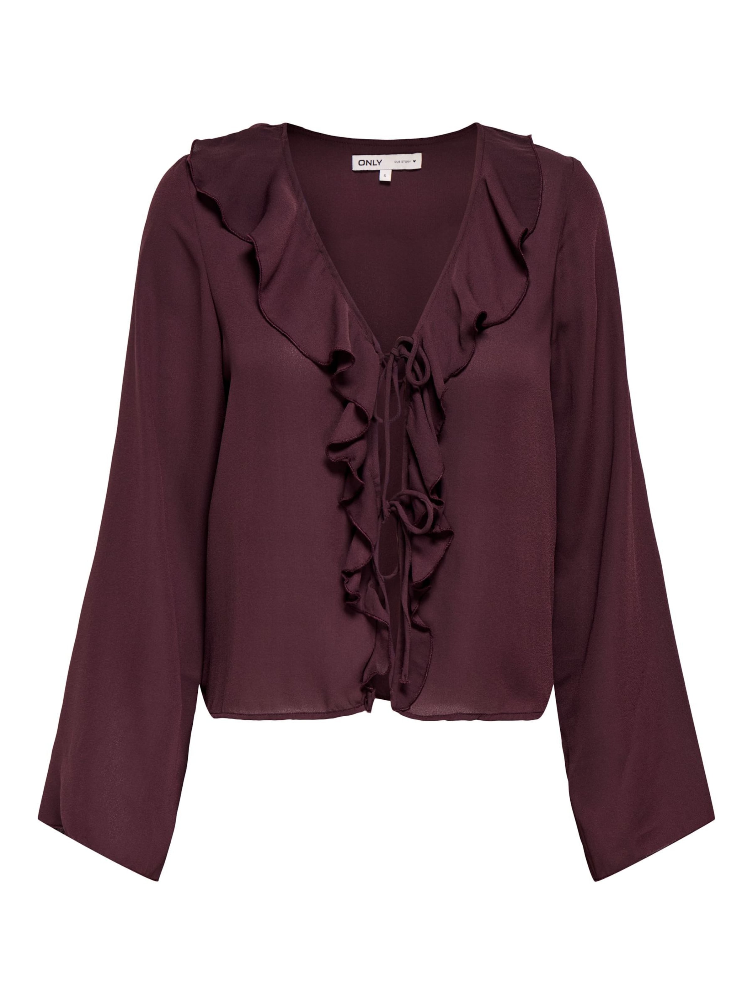 ONLY Bluse 'ONLVinni' in Rot: Vorderseite