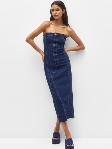 Pull&Bear Kleid in Blau: predná strana