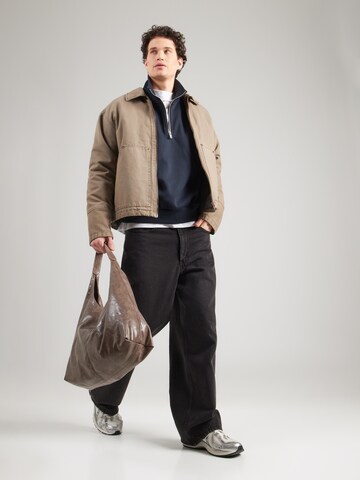 WEEKDAY Sweatshirt in Blauw