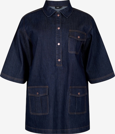 Zizzi Košulja haljina 'JELIVIA' u tamno plava, Pregled proizvoda