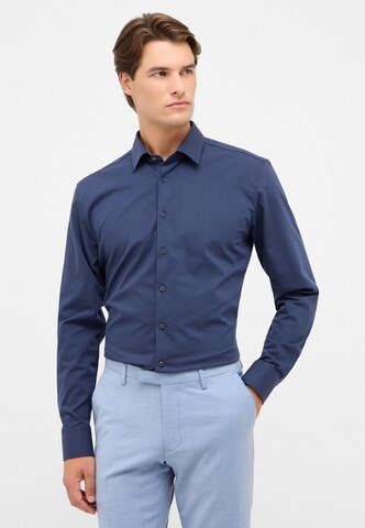 ETERNA Slim fit Zakelijk overhemd in Blauw: voorkant