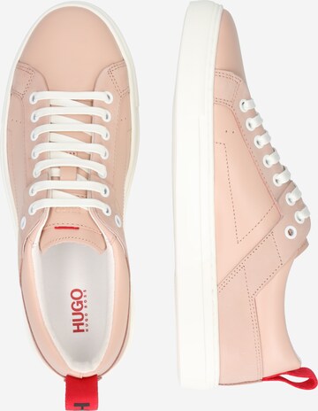 HUGO Red - Zapatillas deportivas bajas 'Mayfair' en rosa