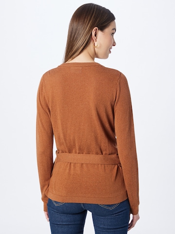 Cardigan minimum en marron