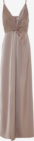 Chancery Evening Dress 'VALLIE' in Brown: front