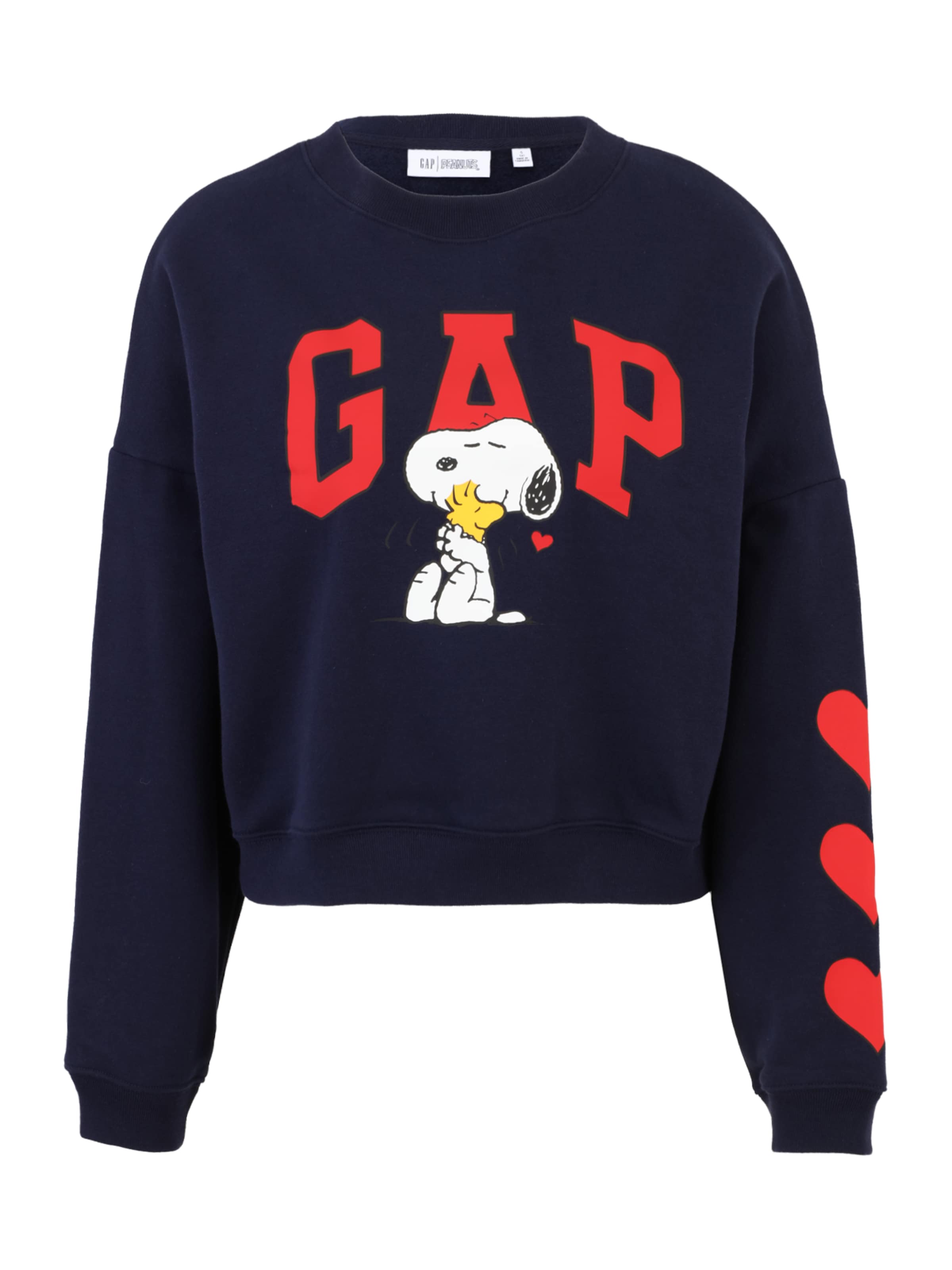 Gap Tall Sweatshirt in de kleur Donkerblauw / Geel / Rood / Wit, Productweergave