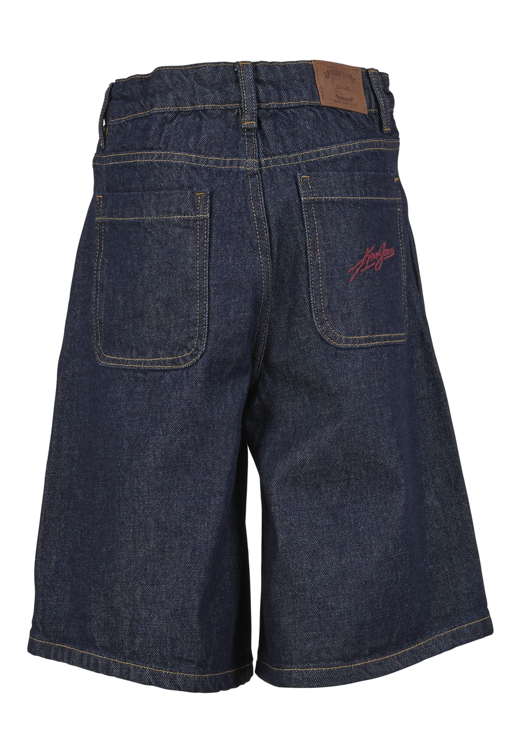 Karl Kani - Regular Calças de ganga 'Jorts' em azul