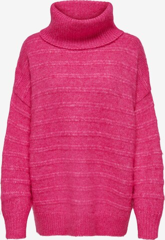 Pull-over 'CELINA' ONLY en rose : devant