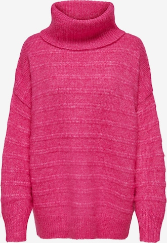 Pull-over 'CELINA' ONLY en rose : devant