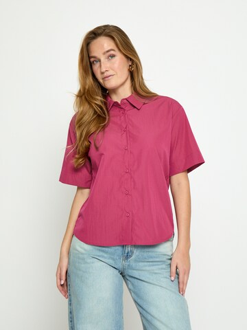 T-shirt 'Nena' Peppercorn en rose : devant