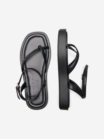 ONLY Strap Sandals 'MICA' in Black