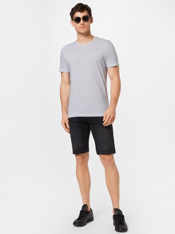 TOM TAILOR DENIM Regular Shorts in Schwarz