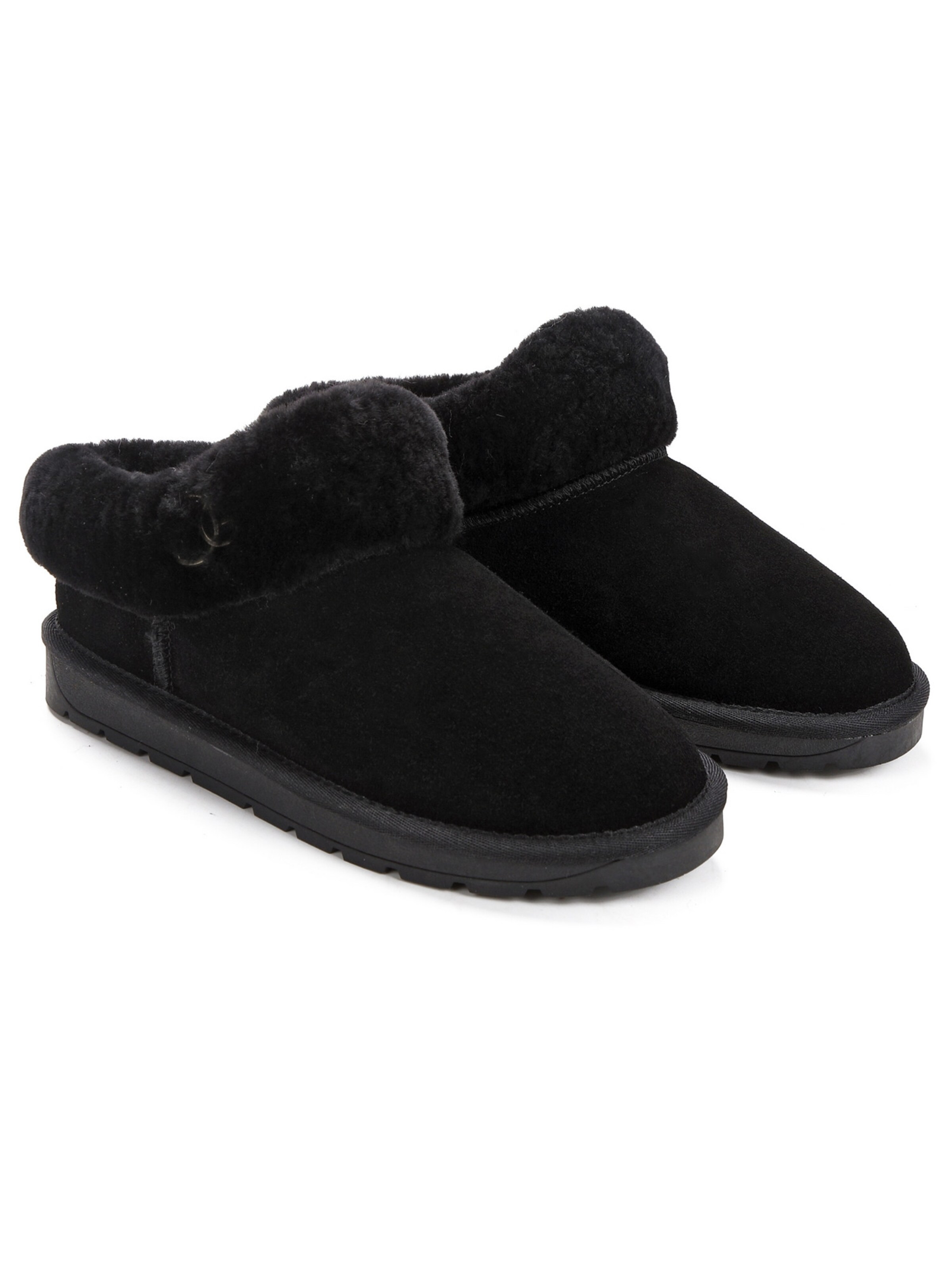 Gooce Papuče 'Mitsuko' - Čierna