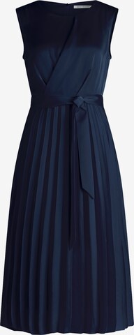 Robe de cocktail Betty & Co en bleu : devant