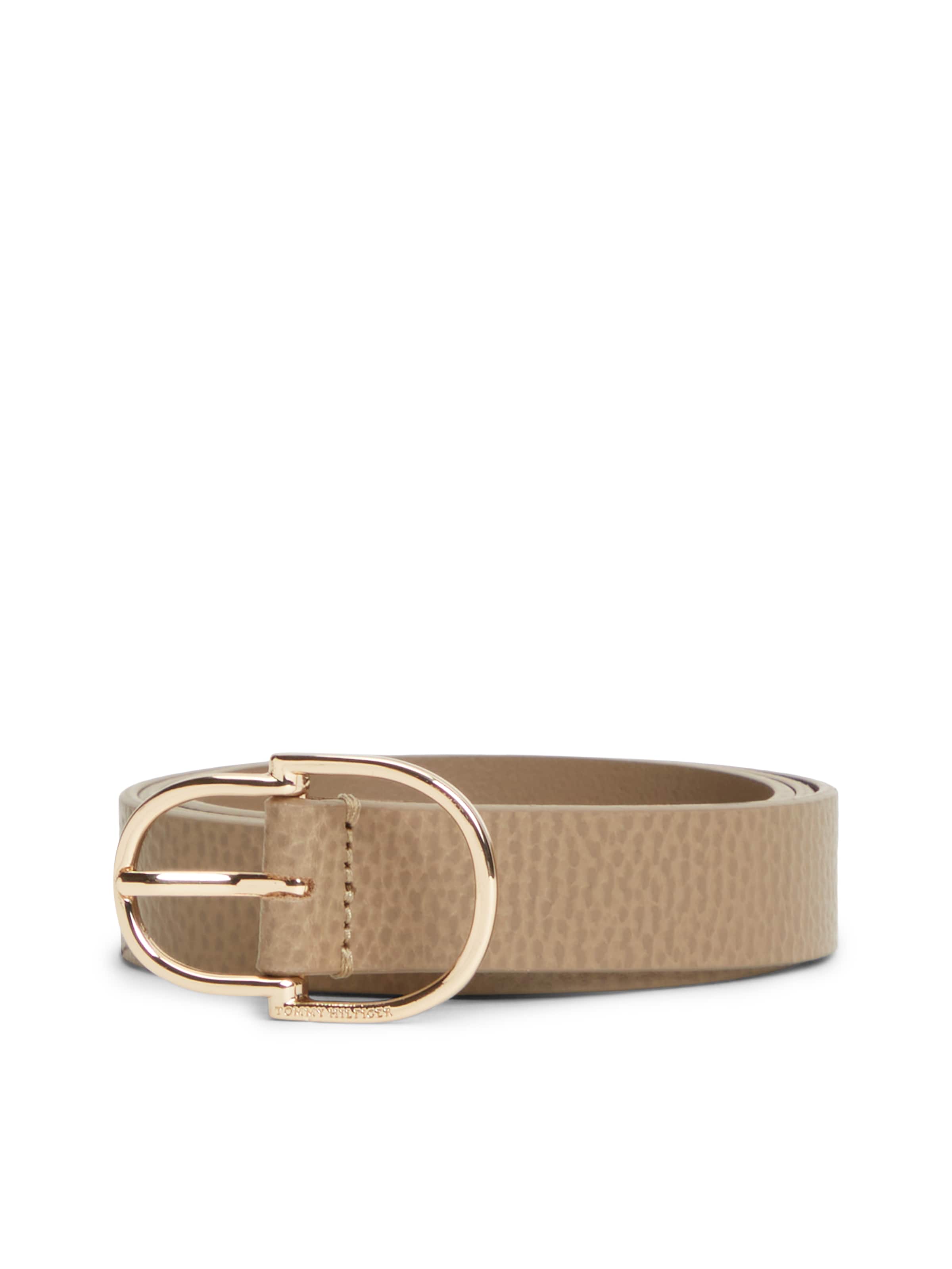 Cintura di TOMMY HILFIGER in beige: frontale