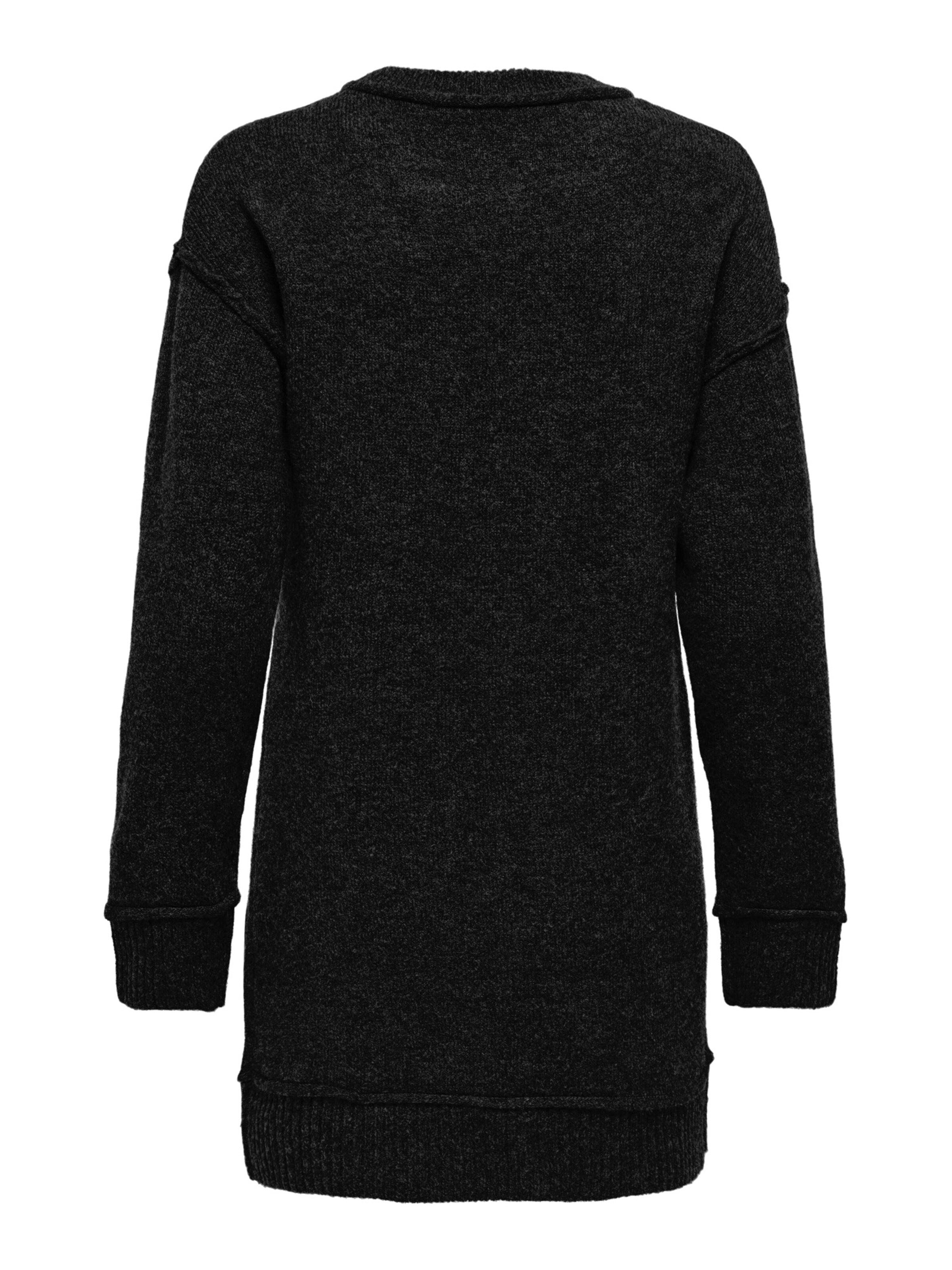 ONLY Strickkleid 'ONLHAZEL' in Schwarz