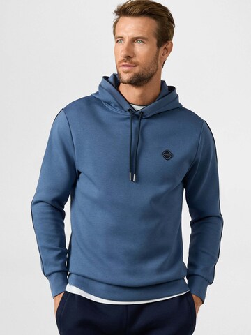 Felpa di Hackett London in blu: frontale