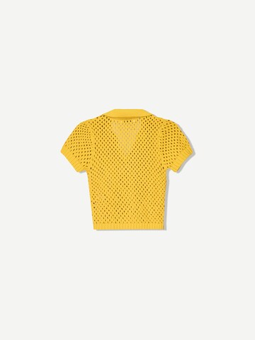 Bershka Póló - sárga