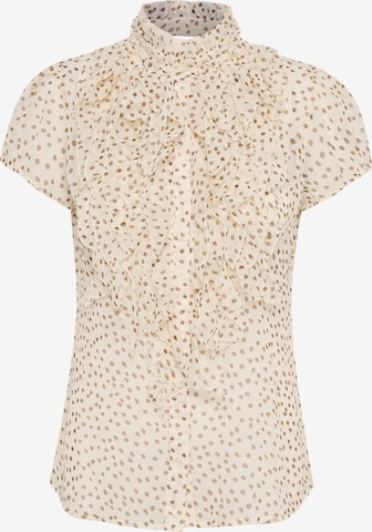 SAINT TROPEZ Bluse in Beige: predná strana