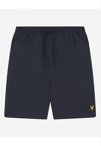 Lyle & Scott Zwemshorts in Blauw: voorkant