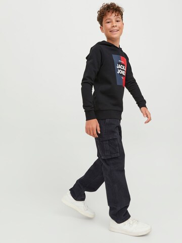 Regular Pantalon 'Chris SBD 312' Jack & Jones Junior en noir