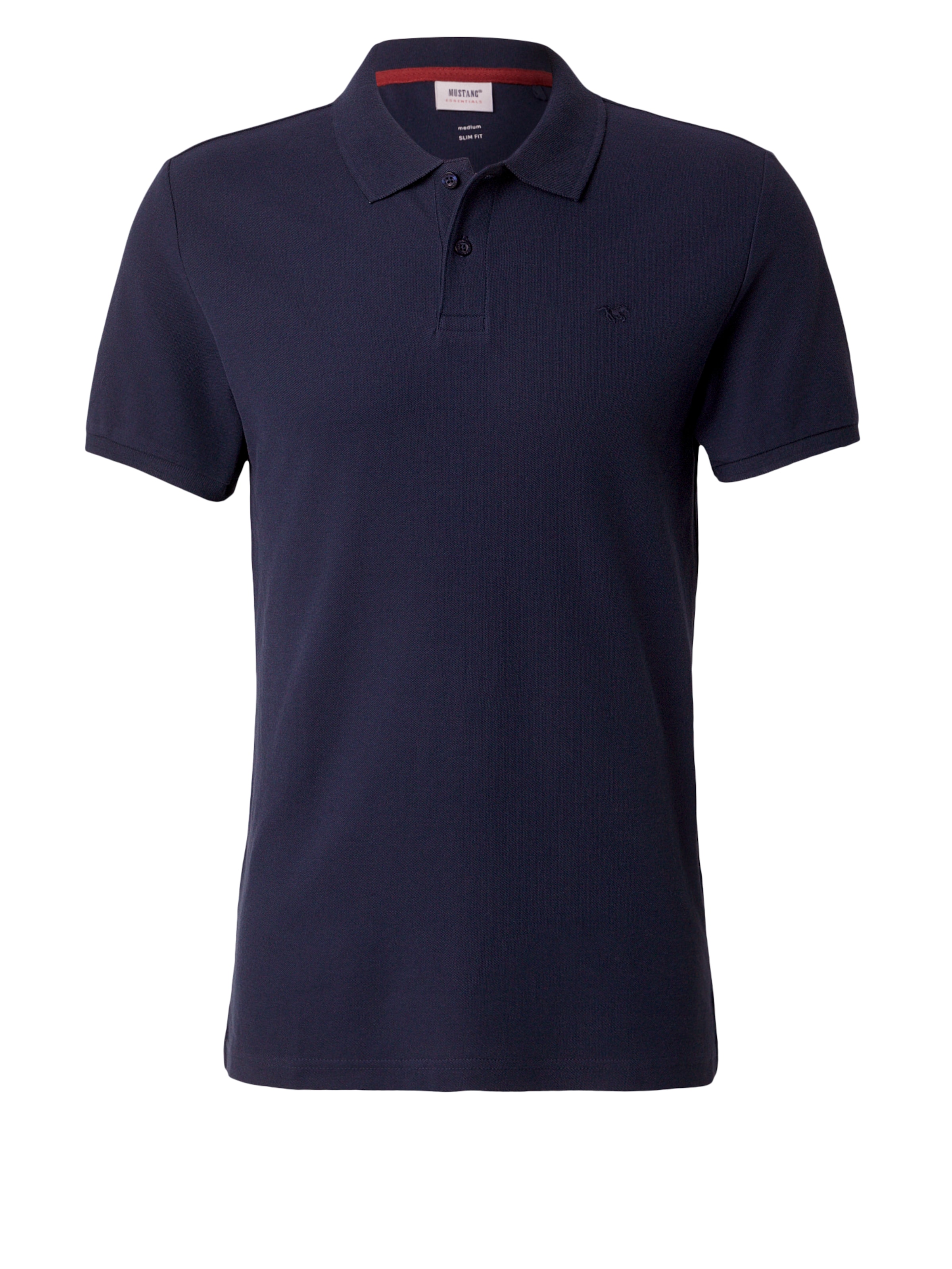 MUSTANG Тениска 'PIERRE' в синьо: отпред