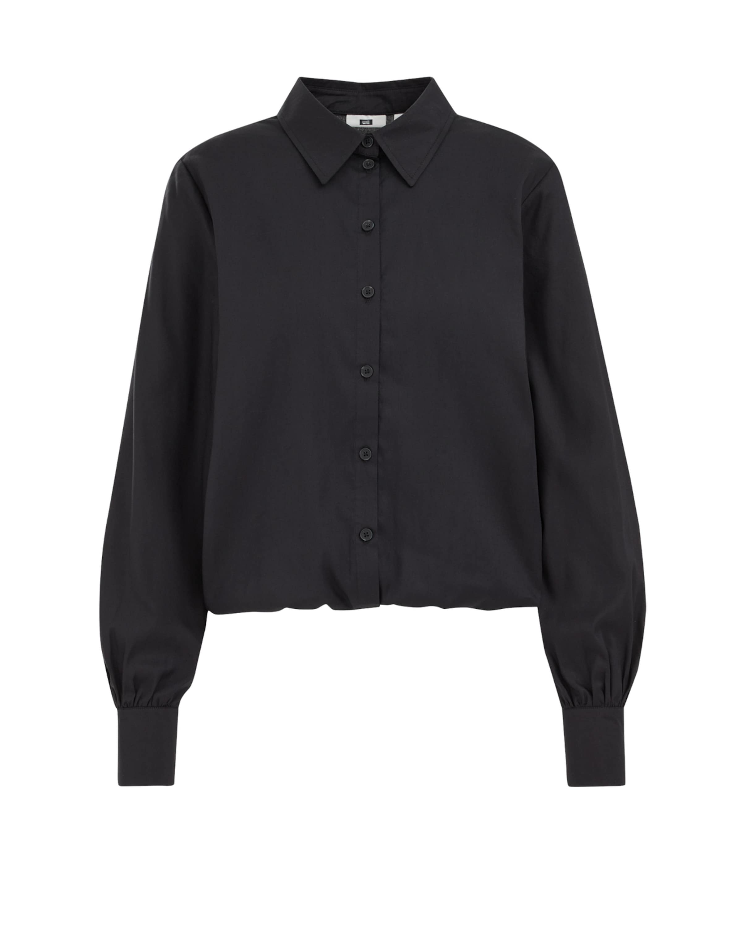 WE Fashion Pusero värissä musta: etupuoli