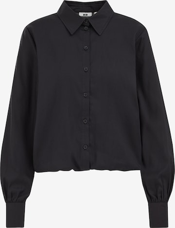 juoda WE Fashion Palaidinė: priekis