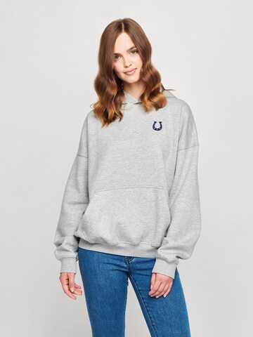 ABOUT YOU x StayKid Sweatshirt 'HUFEISEN' in Grey: front