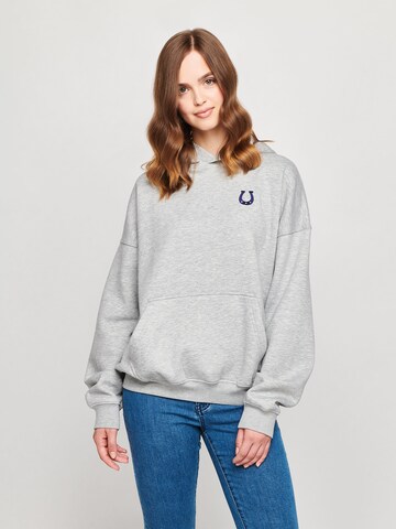 ABOUT YOU x StayKid Sweatshirt 'HUFEISEN' i grå: framsida