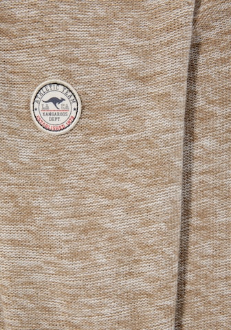 KangaROOS Strickjacke in Beige