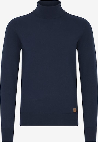 BLEND Rollkragenpullover ' BHFibes ' in Blau: Vorderseite