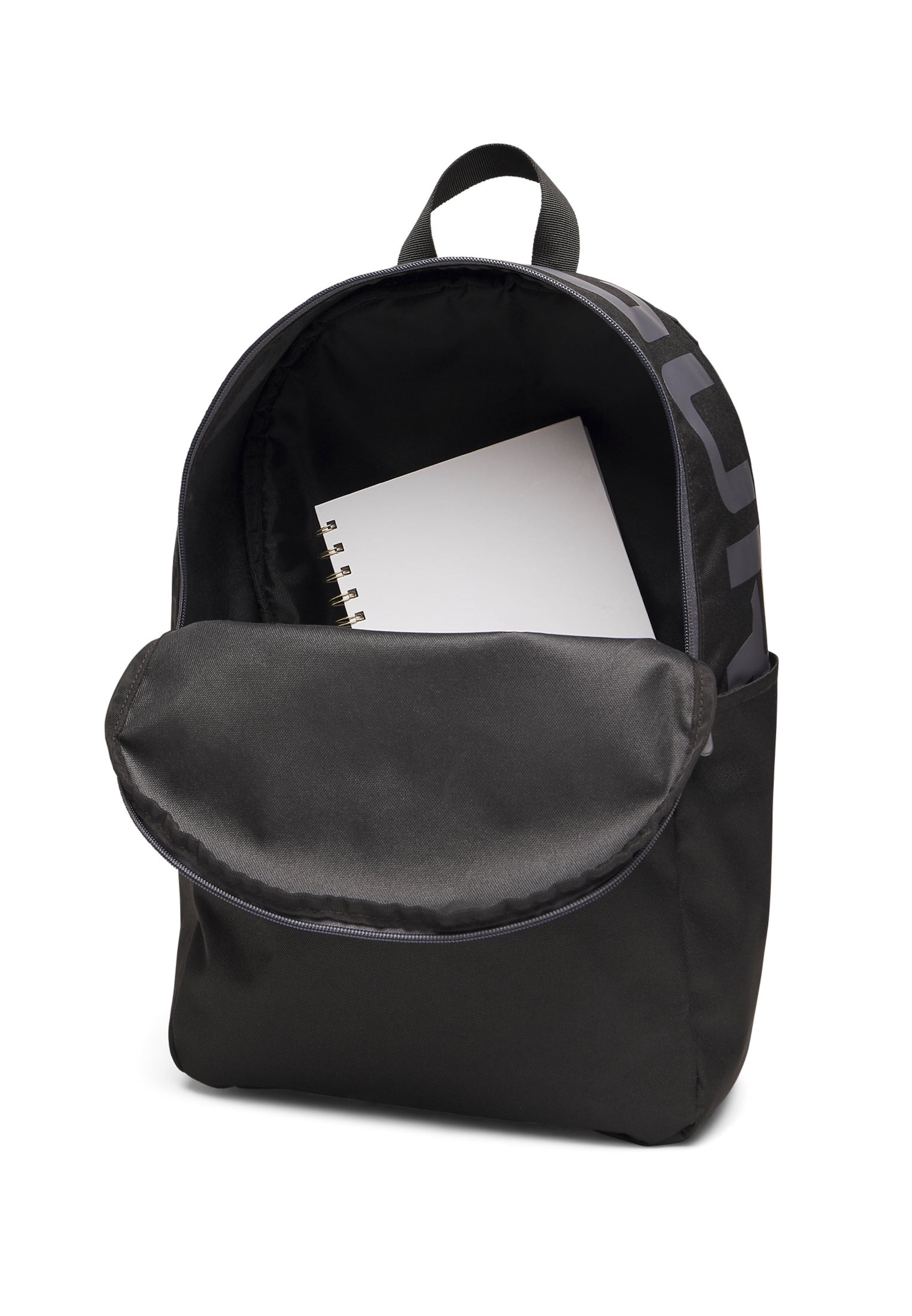 UNDER ARMOUR Sports backpack ' Essential mit Aufdruck ' in Black