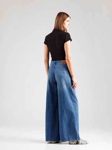 JOOP! Jeans Baggy Джинсы с плиссировкой 'Elise' в Синий