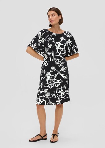 s.Oliver BLACK LABEL Jurk in Zwart