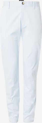 SCOTCH & SODA - Regular Calças chino 'Essentials' em azul: frente