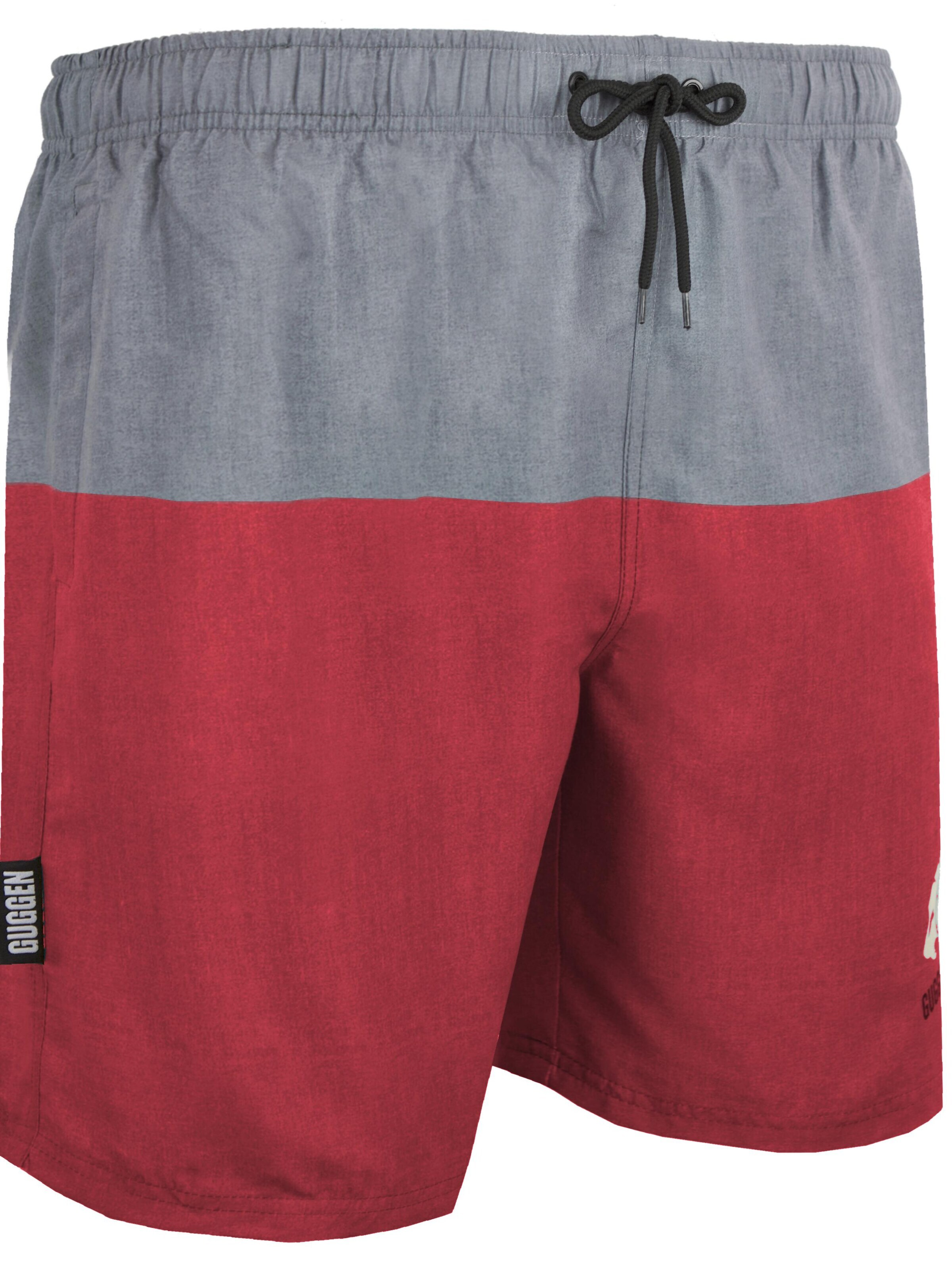 Guggen Mountain Swimming shorts 'Boardshorts 1606' in Red