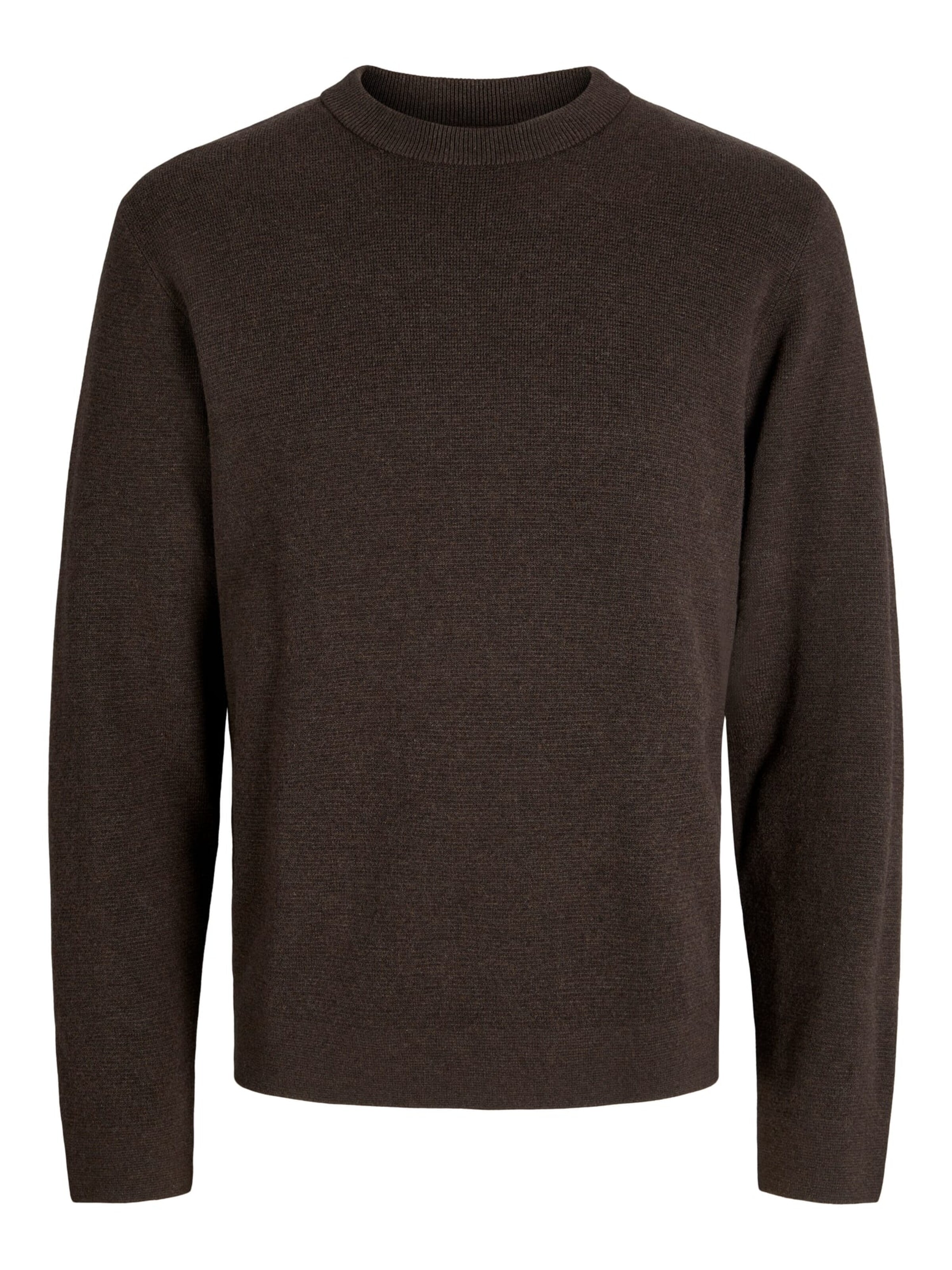 JACK & JONES Sweater 'Blamilano' in Brown: front