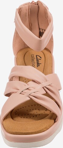CLARKS Strap Sandals ' Clara Rae ' in Pink