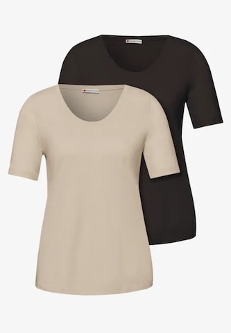 STREET ONE Shirt in Beige: front