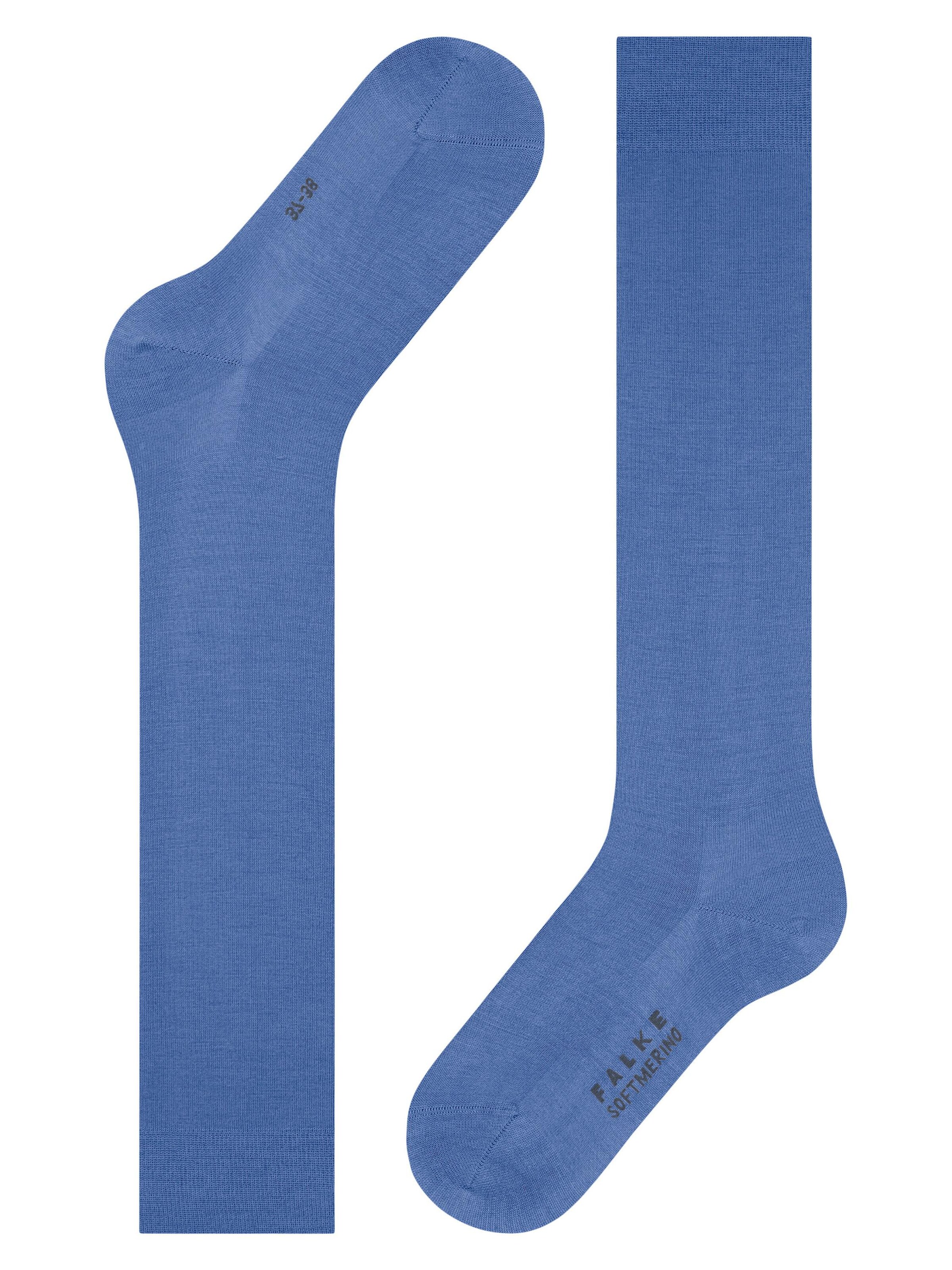 FALKE Knee High Socks in Blue