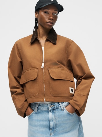 Carhartt WIP Преходно яке 'Prescott' в кафяво